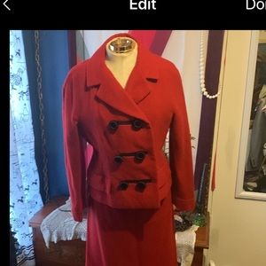 Vintage Christian Dior suit set